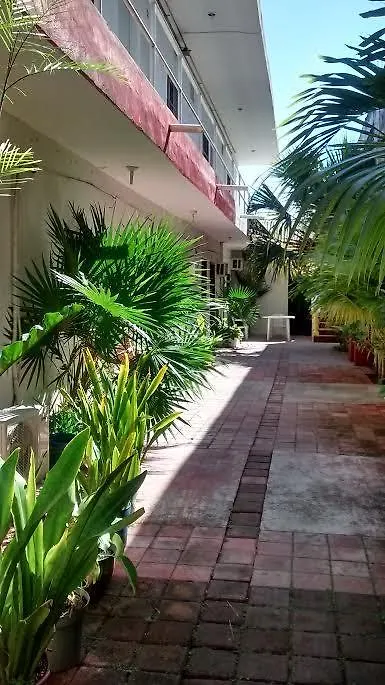 ホームステイ Posada Olmeca プレヤデルカーメン メキシコ